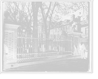 Historic Framed Print, Benjamin Franklin's grave [Christ Church Burial Ground], Philadelphia,  17-7/8" x 21-7/8"