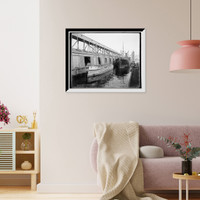 Washington Ave. grain elevators, Philadelphia, Vintage Wall Art