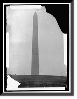 Historic Framed Print, Washington Monument,  17-7/8" x 21-7/8"