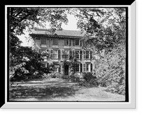 Historic Framed Print, Royall Mansion, Medford,  17-7/8" x 21-7/8"