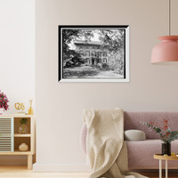 Historic Framed Print, Royall Mansion, Medford,  17-7/8" x 21-7/8"