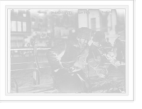 Historic Framed Print, Russian Jew on bench, New York,  17-7/8" x 21-7/8"
