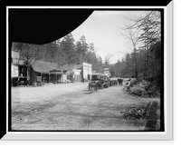 Historic Framed Print, Happy Hollow, Hot Springs, Ark.,  17-7/8" x 21-7/8"