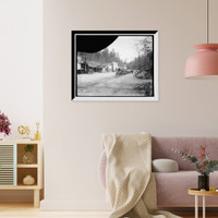 Historic Framed Print, Happy Hollow, Hot Springs, Ark.,  17-7/8" x 21-7/8"