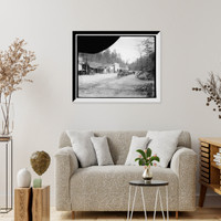 Historic Framed Print, Happy Hollow, Hot Springs, Ark.,  17-7/8" x 21-7/8"
