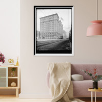 Historic Framed Print, Planters Hotel, St. Louis, Mo.,  17-7/8" x 21-7/8"