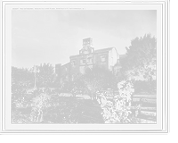 Historic Framed Print, Cathedral (begun 1512) and plaza, Domingo City, San Domingo, W.I.,  17-7/8" x 21-7/8"