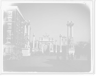 Historic Framed Print, [A Triumphal arch, New York, N.Y.],  17-7/8" x 21-7/8"