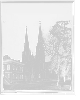St. John's Cathedral, Savannah, Ga, Vintage Poster