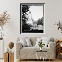 Historic Framed Print, Kosciuszko Monument, U.S. Military Academy,  17-7/8" x 21-7/8"
