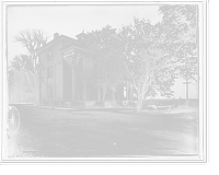 Historic Framed Print, Confederate Museum (Jefferson Davis's house), Richmond, Va.,  17-7/8" x 21-7/8"