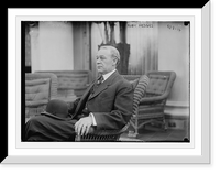 Historic Framed Print, Robt. Hedges of St. Louis seated,  17-7/8" x 21-7/8"