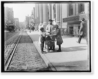 Peanut stand, West 42nd Forty-second St., New York, Antique Poster
