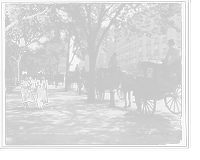 Historic Framed Print, Cab stand at Madison Square, New York,  17-7/8" x 21-7/8"