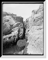 Rafe's Chasm, Magnolia, Mass, Vintage Print