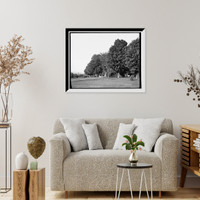 Historic Framed Print, Residence of Rev. D.L. Moody, East Northfield, Mass.,  17-7/8" x 21-7/8"