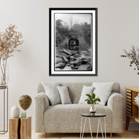 Historic Framed Print, On the Potomac,  17-7/8" x 21-7/8"