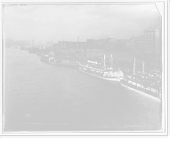 Historic Framed Print, Monongahela wharves, Pittsburg,  17-7/8" x 21-7/8"