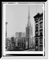 Historic Framed Print, Grace Church, New York, N.Y.,  17-7/8" x 21-7/8"