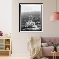 Historic Framed Print, The cable incline up Lookout Mt.,  17-7/8" x 21-7/8"