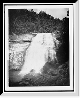 Historic Framed Print, Horse Pasture Falls, Sapphire, N.C.,  17-7/8" x 21-7/8"