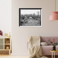 Historic Framed Print, A clearing in the mountains,  17-7/8" x 21-7/8"