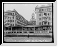 Historic Framed Print, The Rudolf, Atlantic City,  17-7/8" x 21-7/8"