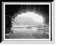 Sky top from the archway, Lake Mohonk House, N.Y, Antique Poster