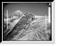 Sir Donald and Illecillewatt sic Glacier from Glacier Crest, Selkirk Mountains, B.C, Antique Poster