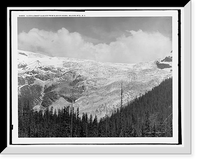 Historic Framed Print, Illecillewaet Glacier from Glacier House, Selkirk Mts., B.C.,  17-7/8" x 21-7/8"