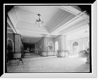 Randolph Street corridor, first corridor, Wayne County Building, Detroit, Vintage Wall Art