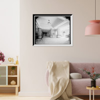 Randolph Street corridor, first corridor, Wayne County Building, Detroit, Vintage Wall Art