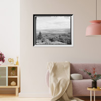 Historic Framed Print, Raquette Lake from West Mountain, Adirondack Mountains - 6,  17-7/8" x 21-7/8"