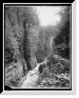 Point Lookout, Ausable Chasm, N.Y, Antique Print