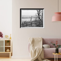 Historic Framed Print, Edgar Thomson [i.e. Thompson] Works, Braddock, Pa. - 11,  17-7/8" x 21-7/8"