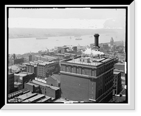 Historic Framed Print, [General view, Detroit, Mich.] - 4,  17-7/8" x 21-7/8"