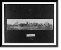 Historic Framed Print, New York skyline - 5,  17-7/8" x 21-7/8"