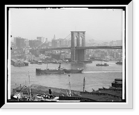 Historic Framed Print, New York skyline - 10,  17-7/8" x 21-7/8"