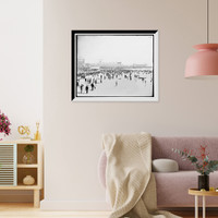 The Beach and broadwalk sic, Atlantic City, N.J. - 3 Classic, Antique Wall Art
