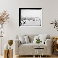 The Beach and broadwalk sic, Atlantic City, N.J. - 3 Classic, Antique Wall Art