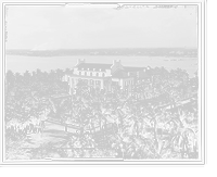 Historic Framed Print, Lake Worth and W. Palm Beach from the Royal Poinciana - 5,  17-7/8" x 21-7/8" Historic Framed Print, Lake Worth and W. Palm Beach from the Royal Poinciana - 5,  17-7/8" x 21-7/8"