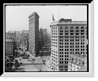 Historic Framed Print, Panorama of Madison Square, New York, N.Y.,  17-7/8" x 21-7/8"