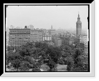 Historic Framed Print, Panorama of Madison Square, New York, N.Y. - 6,  17-7/8" x 21-7/8"