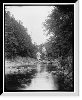 Historic Framed Print, [Connecticut River Valley, Vt., in Brockway gorge],  17-7/8" x 21-7/8"