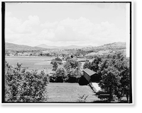 Mt. Pico, Mt. Killington, and Mt. Shrewsbury from Rutland R.R., Green Mountains, Historic Reproduction