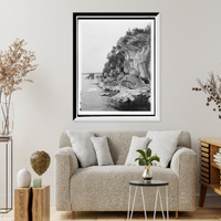 Historic Framed Print, Rock Point, Burlington, Vt. - 4,  17-7/8" x 21-7/8"