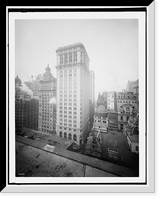 Historic Framed Print, [Hanover National Bank Bldg., New York City, N.Y.],  17-7/8" x 21-7/8"