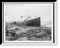 High water at New Orleans, La., levee, March 21, 1903 - 3 Classic, Vintage Wall Art