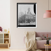 Historic Framed Print, City Hall, Nashua, N.H.,  17-7/8" x 21-7/8"