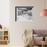 Historic Framed Print, [Old Absinthe House, the bar, New Orleans, La.],  17-7/8" x 21-7/8"